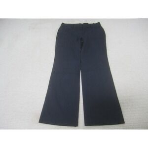 Ann Taylor Pants Womens‎ 8 Tall Black Signature Fit Stretch Trousers Career Work